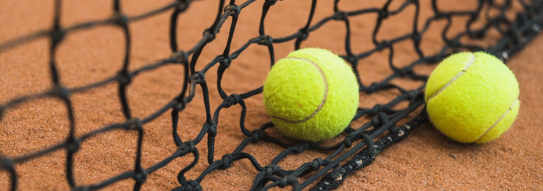 Les courts de tennis