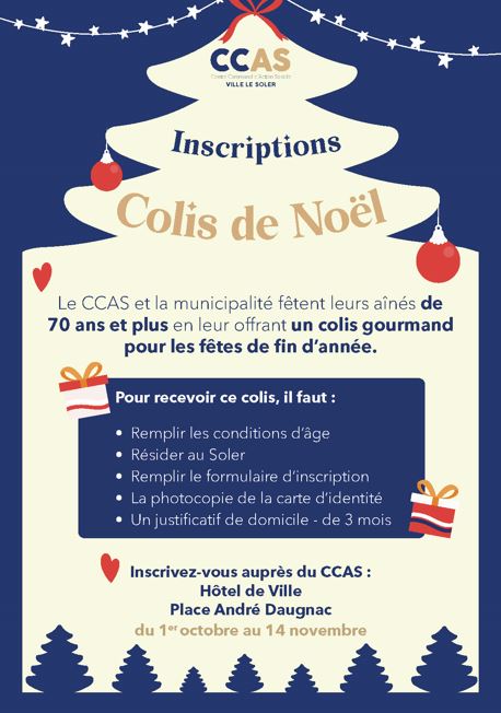 Colis des ainés Le Soler 2023