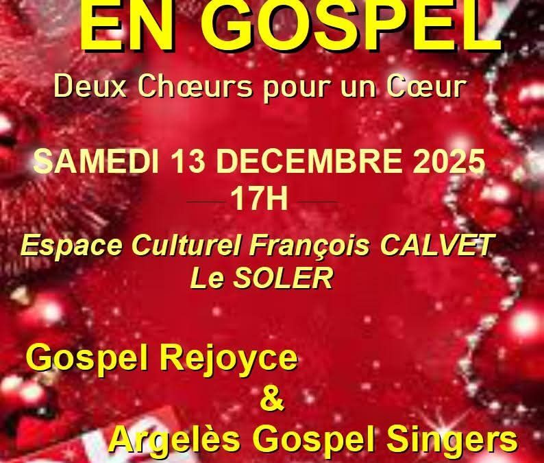 Concert de Noël – Gospel Rejoyce