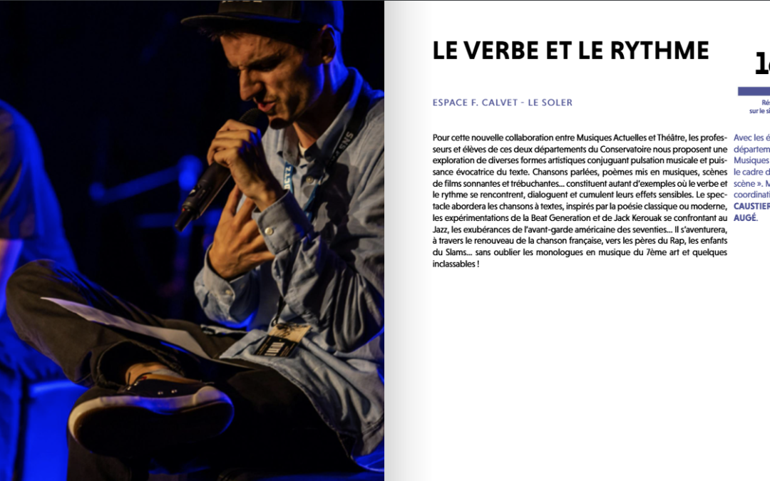 Le verbe et le rythme