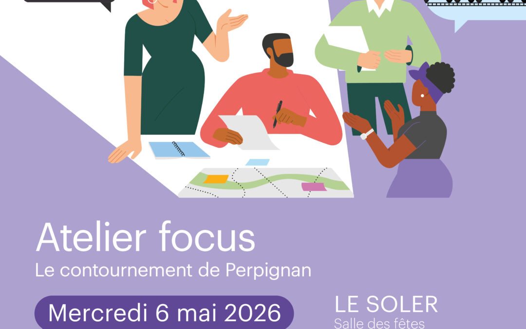 Concertation publique Ligne nouvelle Montpellier Perpignan